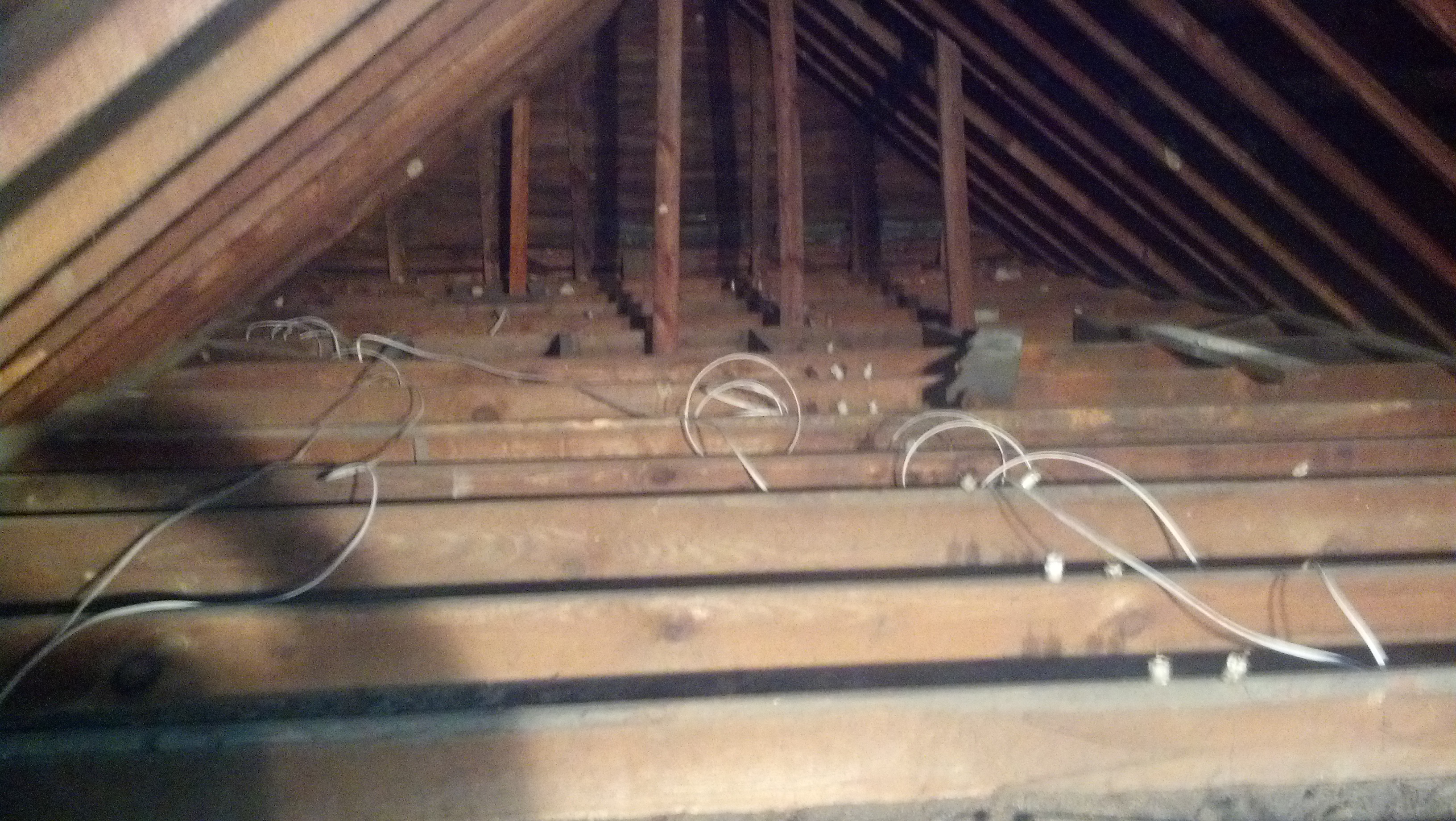 Wiring Up The Attic